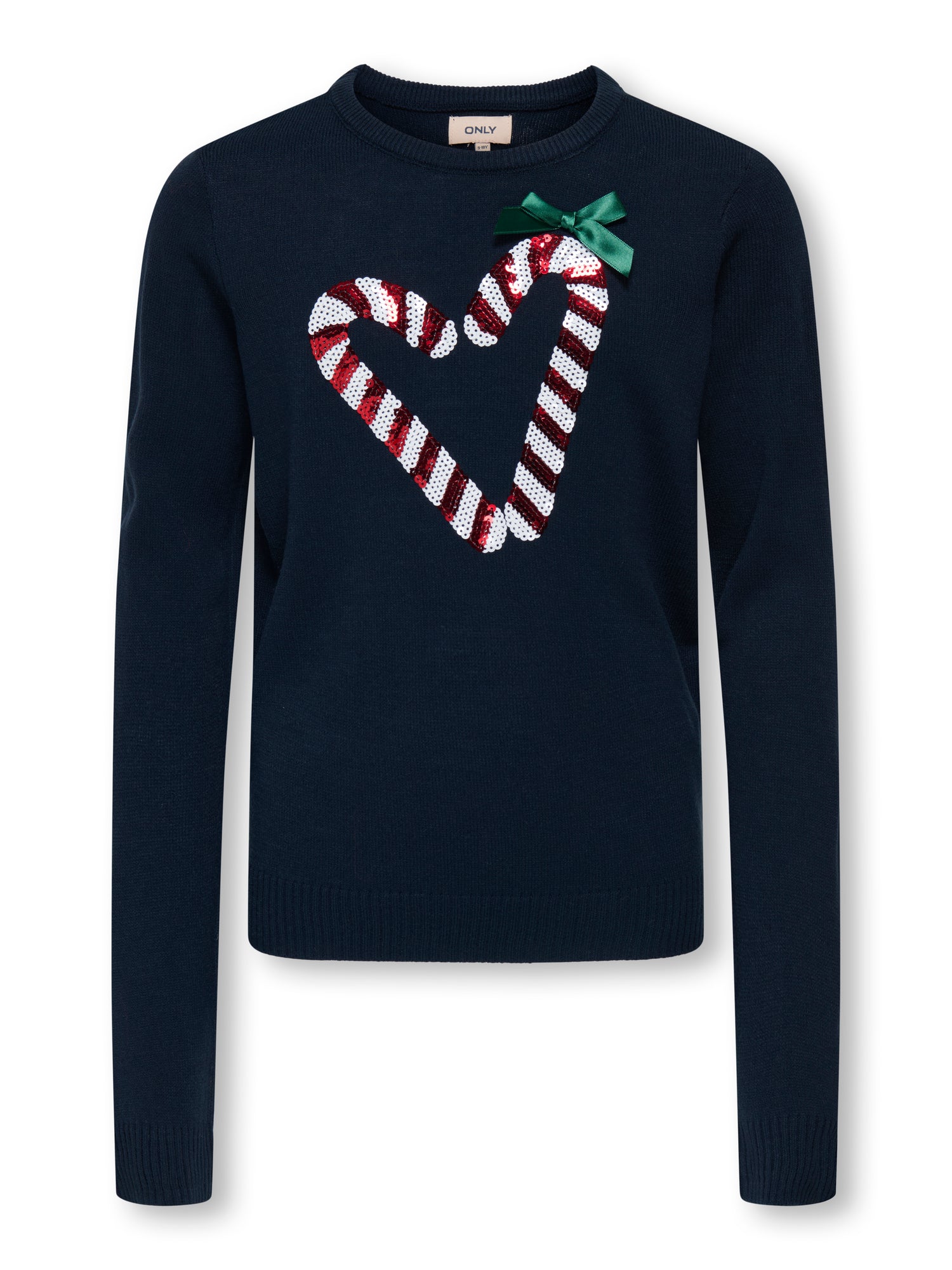 KOGXMAS SHINE LS ONECK BOX KNT