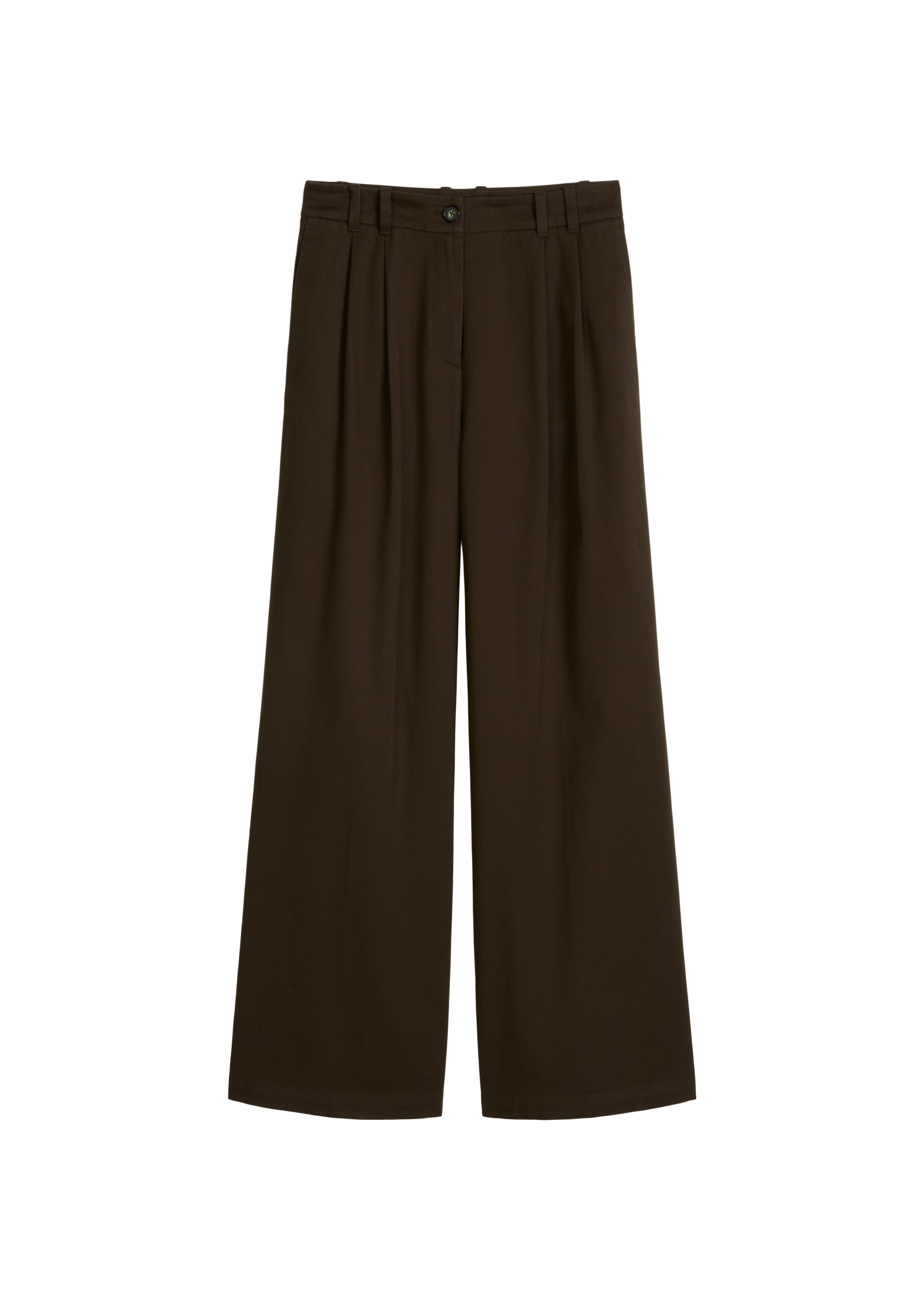 Weite Bundfaltenhose