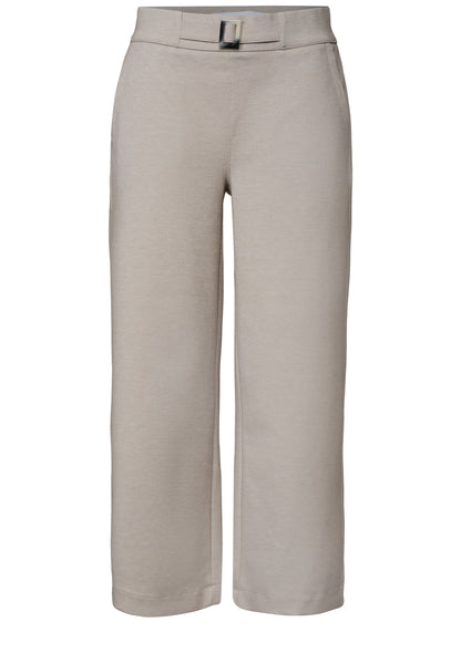 High Waist Culotte mit Schnallendetail