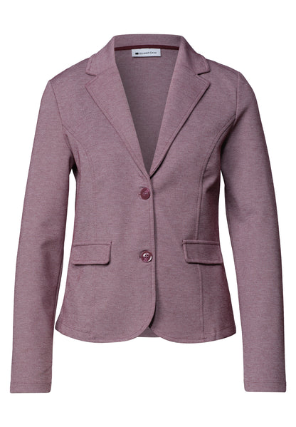 Basic Blazer in Unifarbe