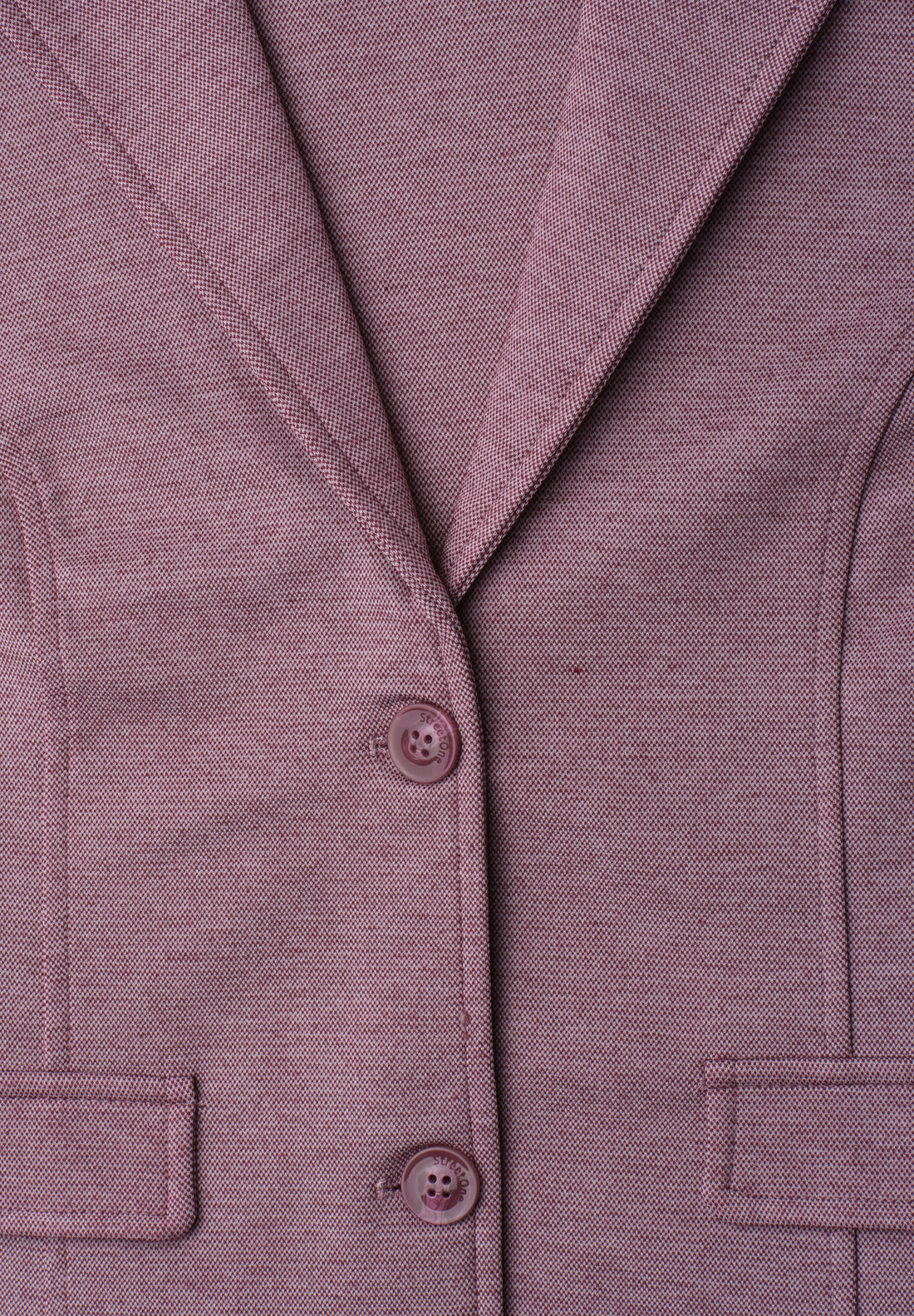 Basic Blazer in Unifarbe