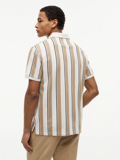 V NECK CREPE CLASSIC POLO
