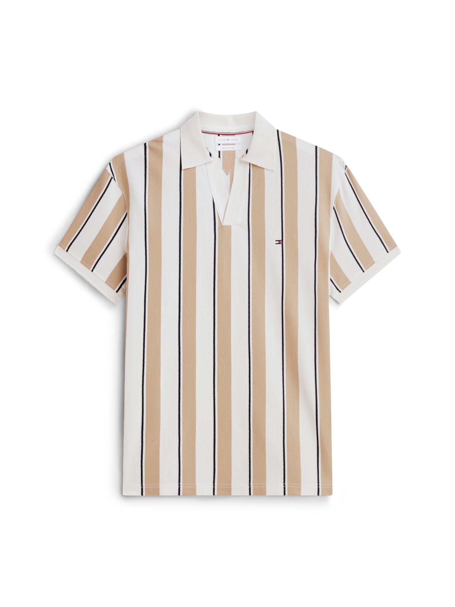 V NECK CREPE CLASSIC POLO