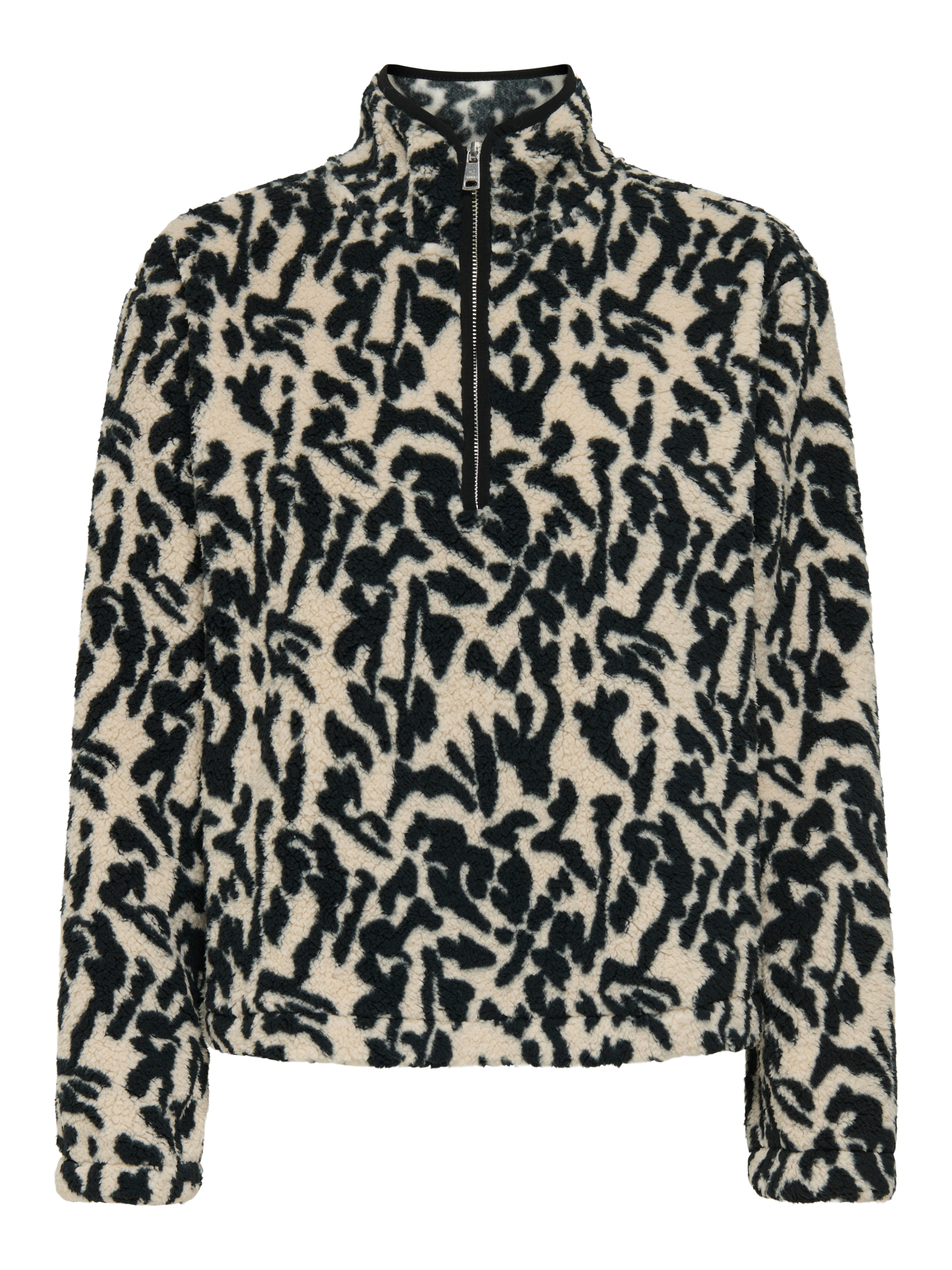 ONLNEW DALLAS L/S HIGHNECK ZIP SWT NOOS