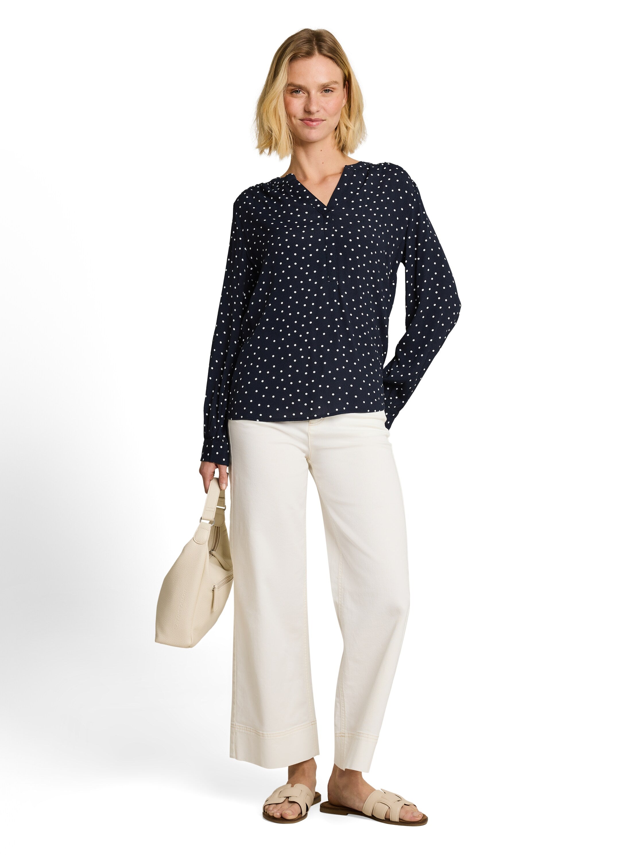 Bluse aus Viskose