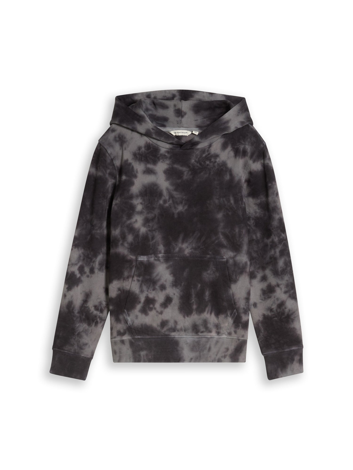 Hoodie Sweatshirt mit Batikmuster