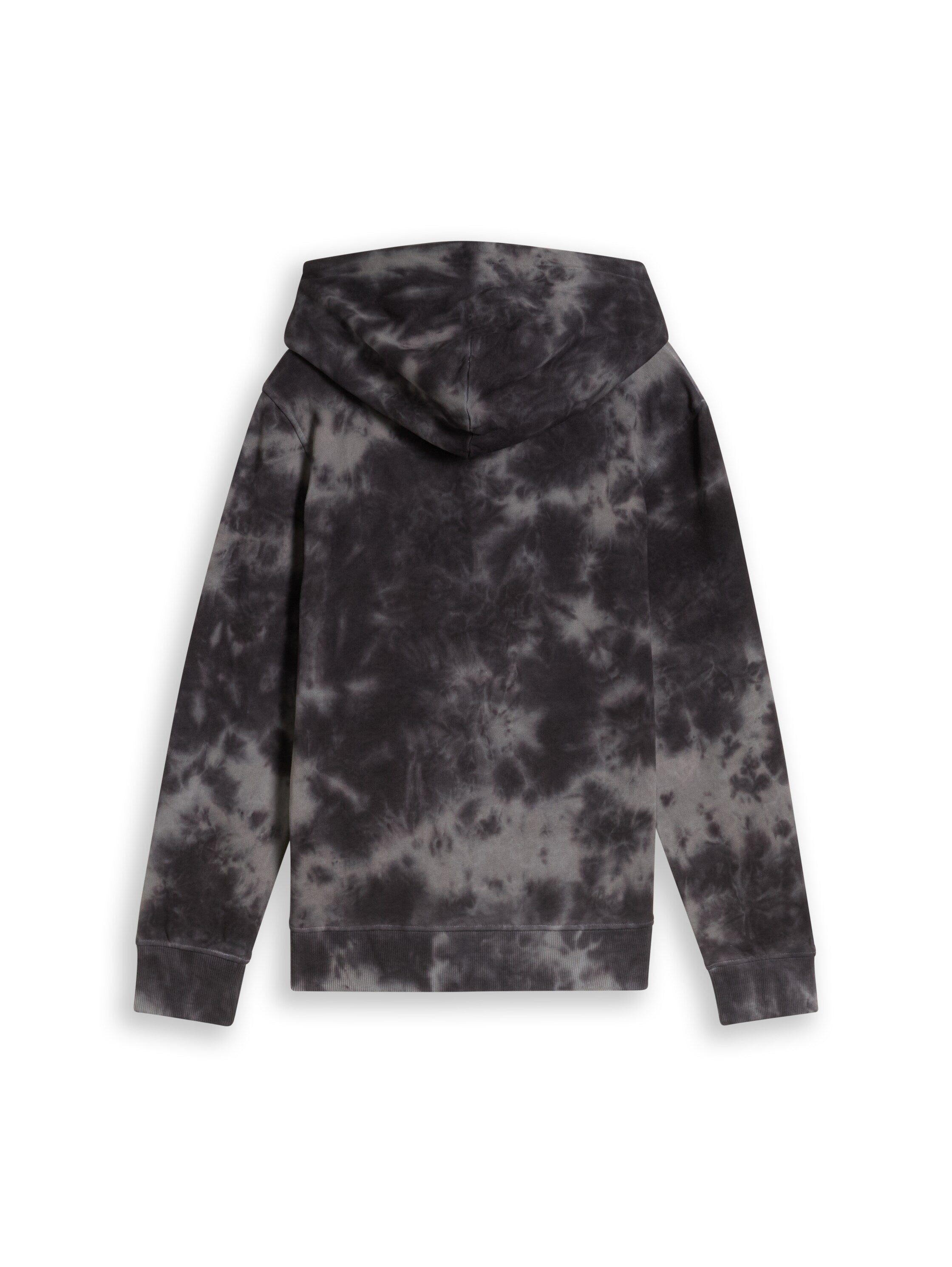 Hoodie Sweatshirt mit Batikmuster