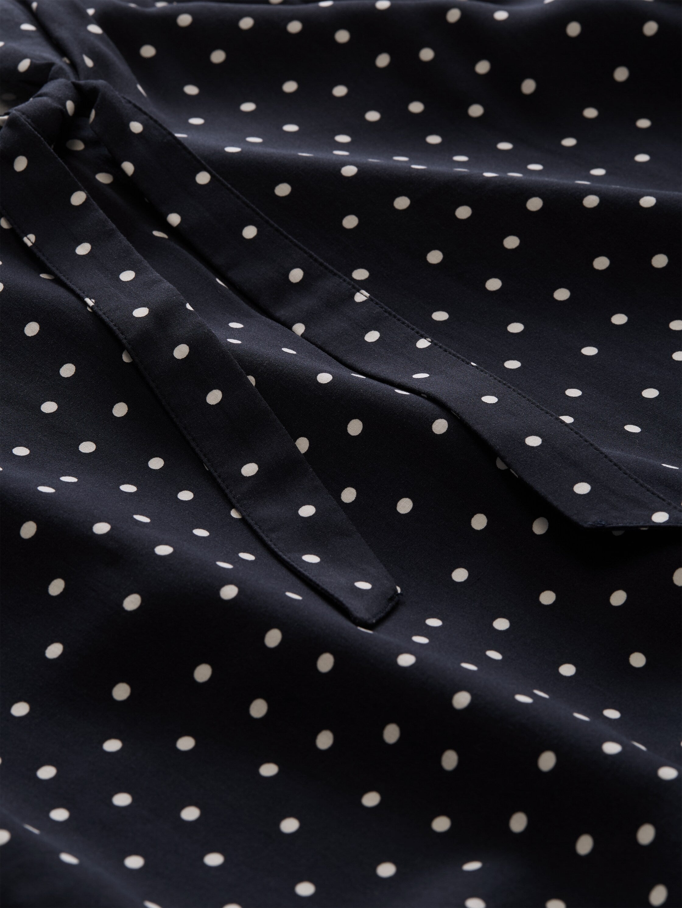 Bluse mit Punktemuster