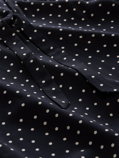 Bluse mit Punktemuster