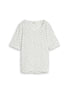 T-Shirt mit Punktemuster