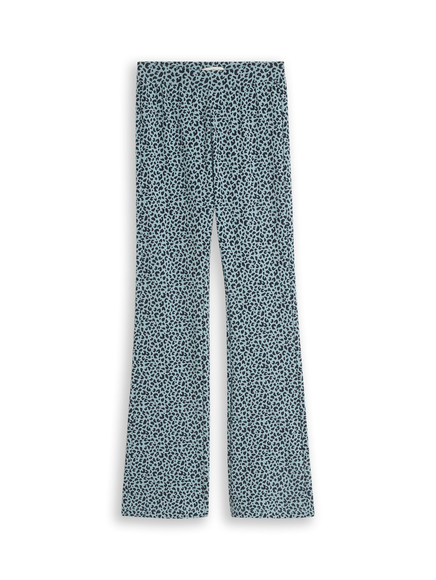 Flared Leggings mit Leomuster