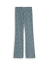 Flared Leggings mit Leomuster