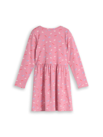 Mini-Kleid mit Muster