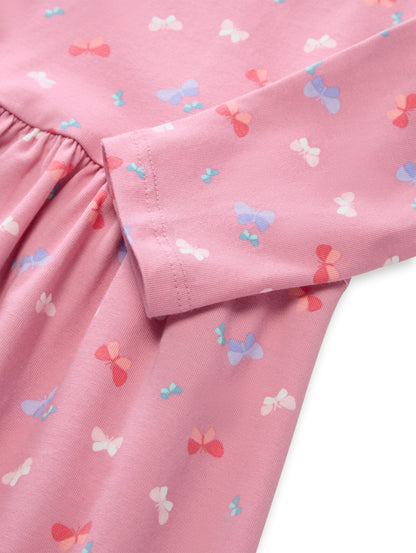 Mini-Kleid mit Muster