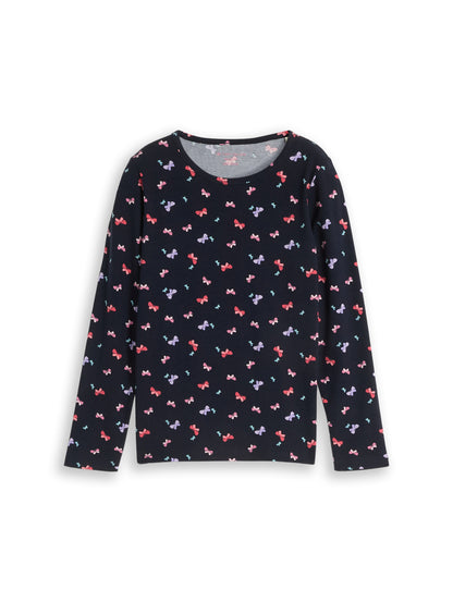 Langarmshirt mit Muster