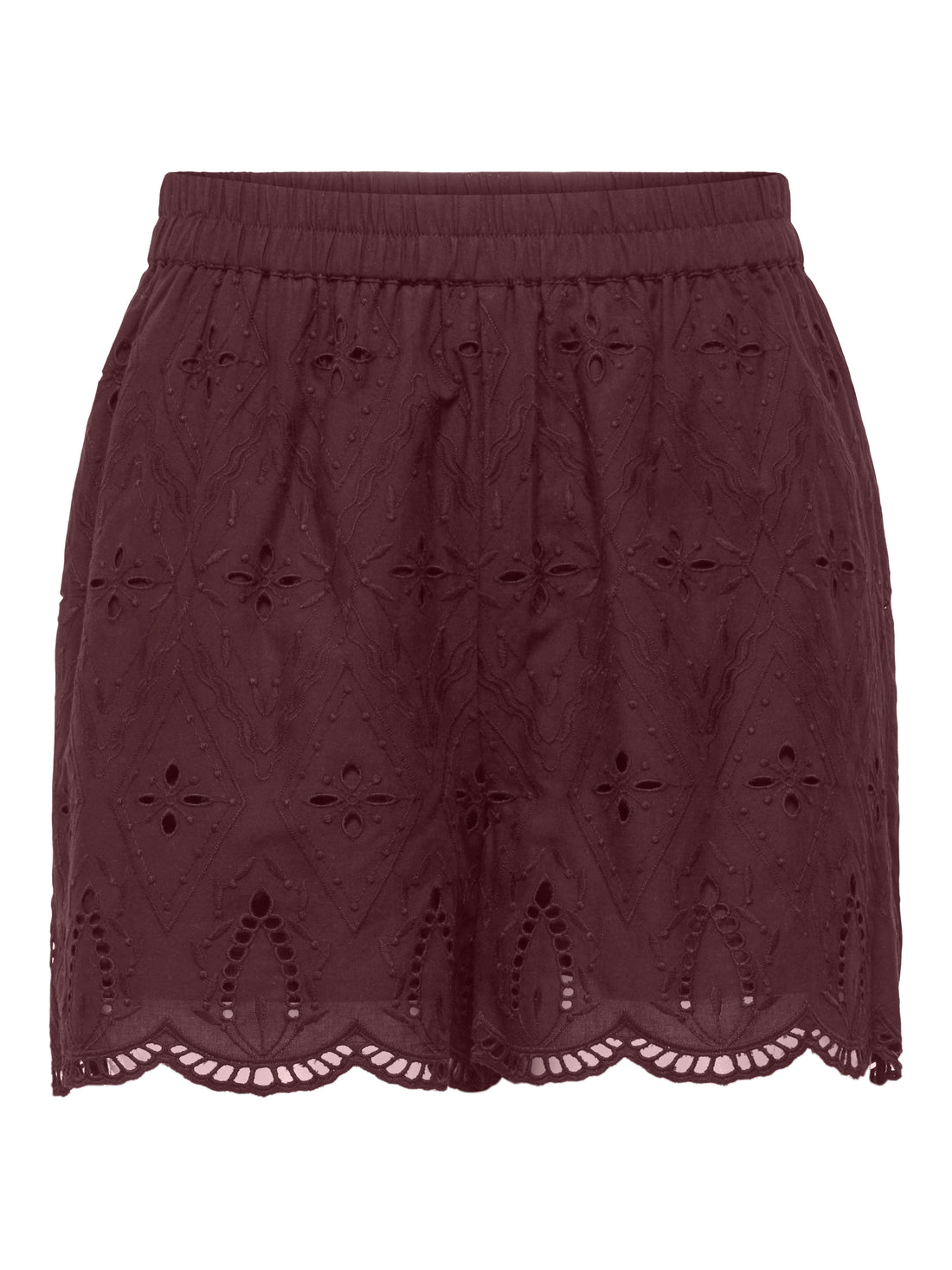 ONLFRANI EMB PULL UP SHORTS WVN