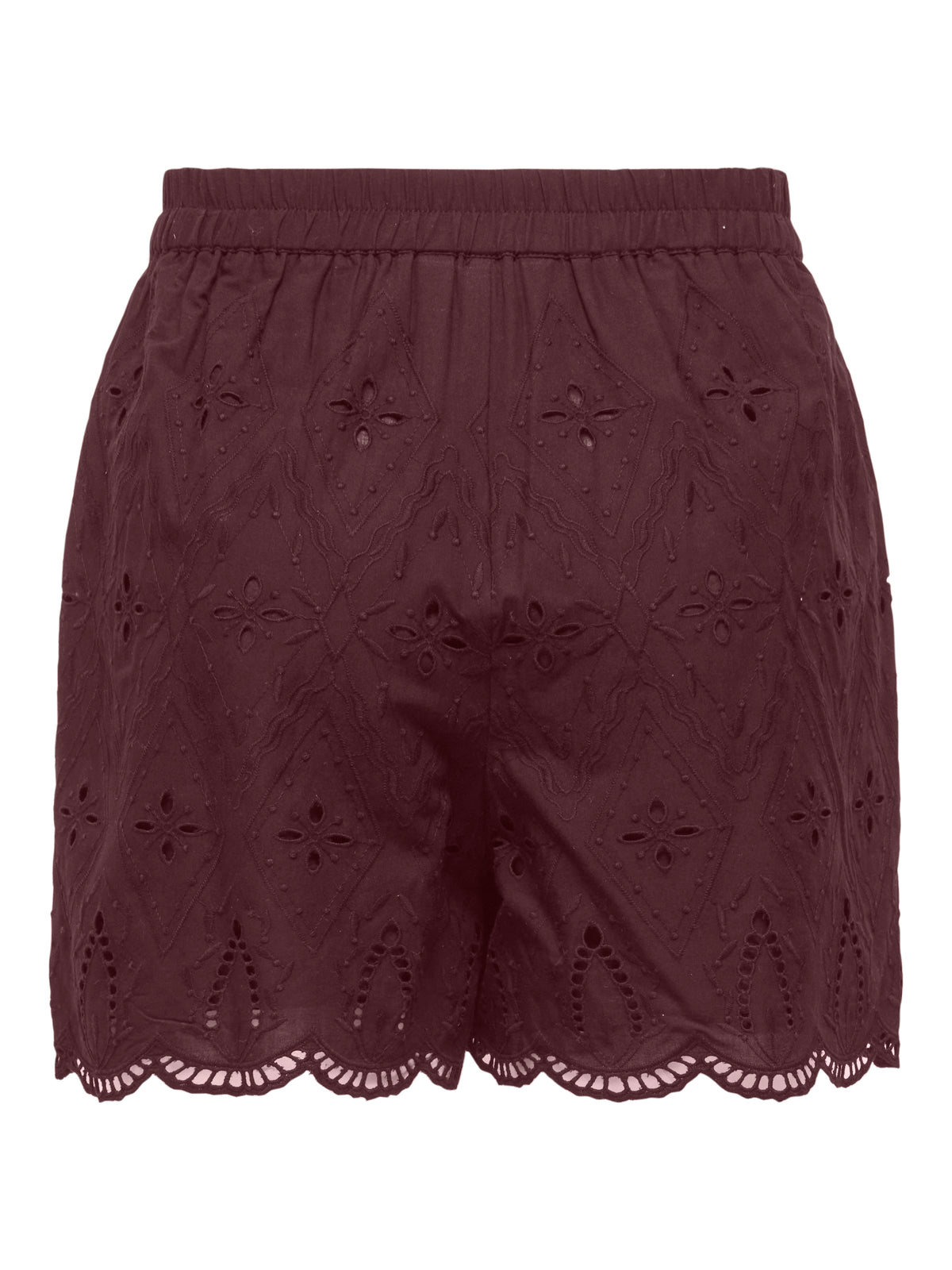 ONLFRANI EMB PULL UP SHORTS WVN
