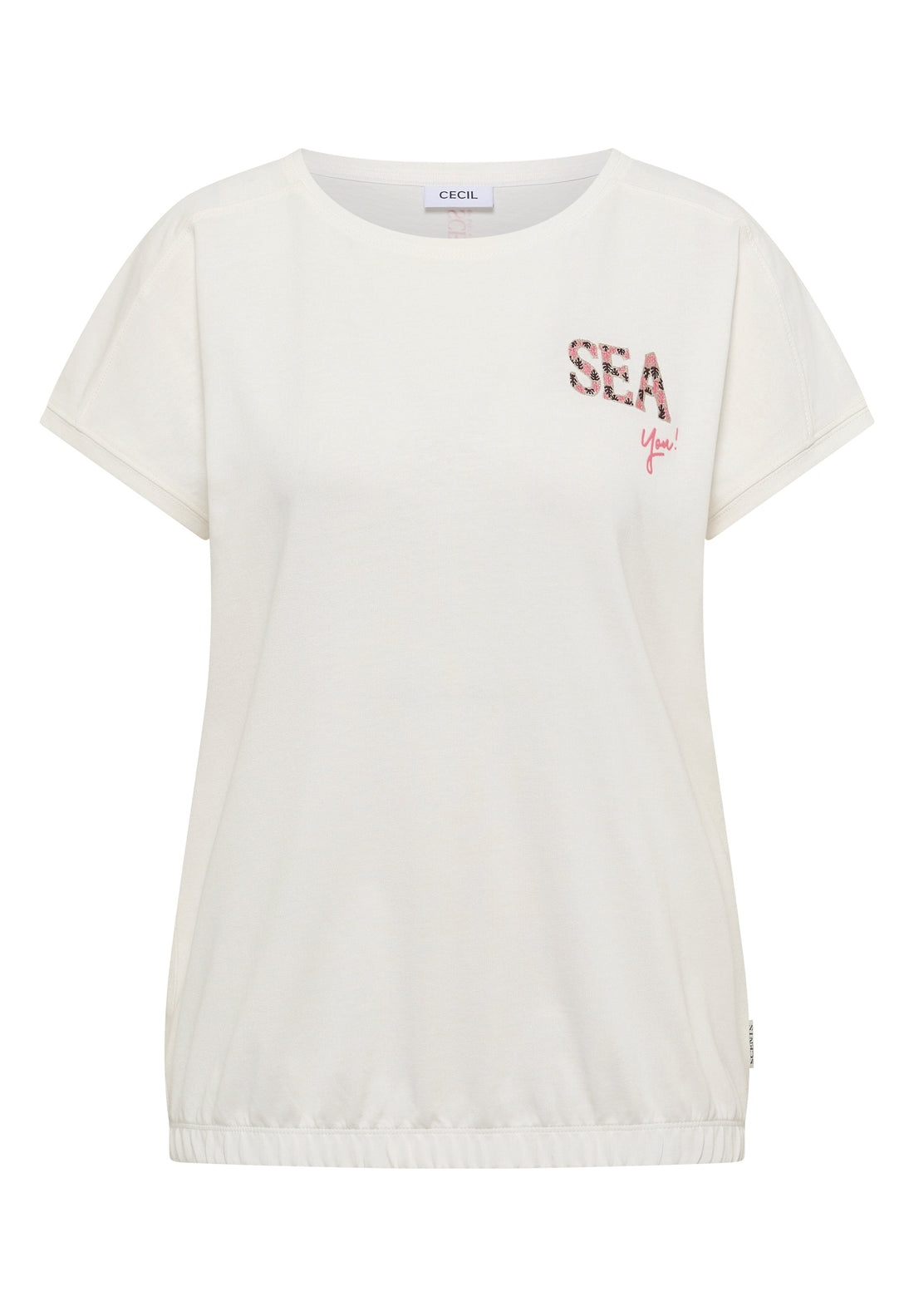 T-Shirt mit Rundhals und Embroidery