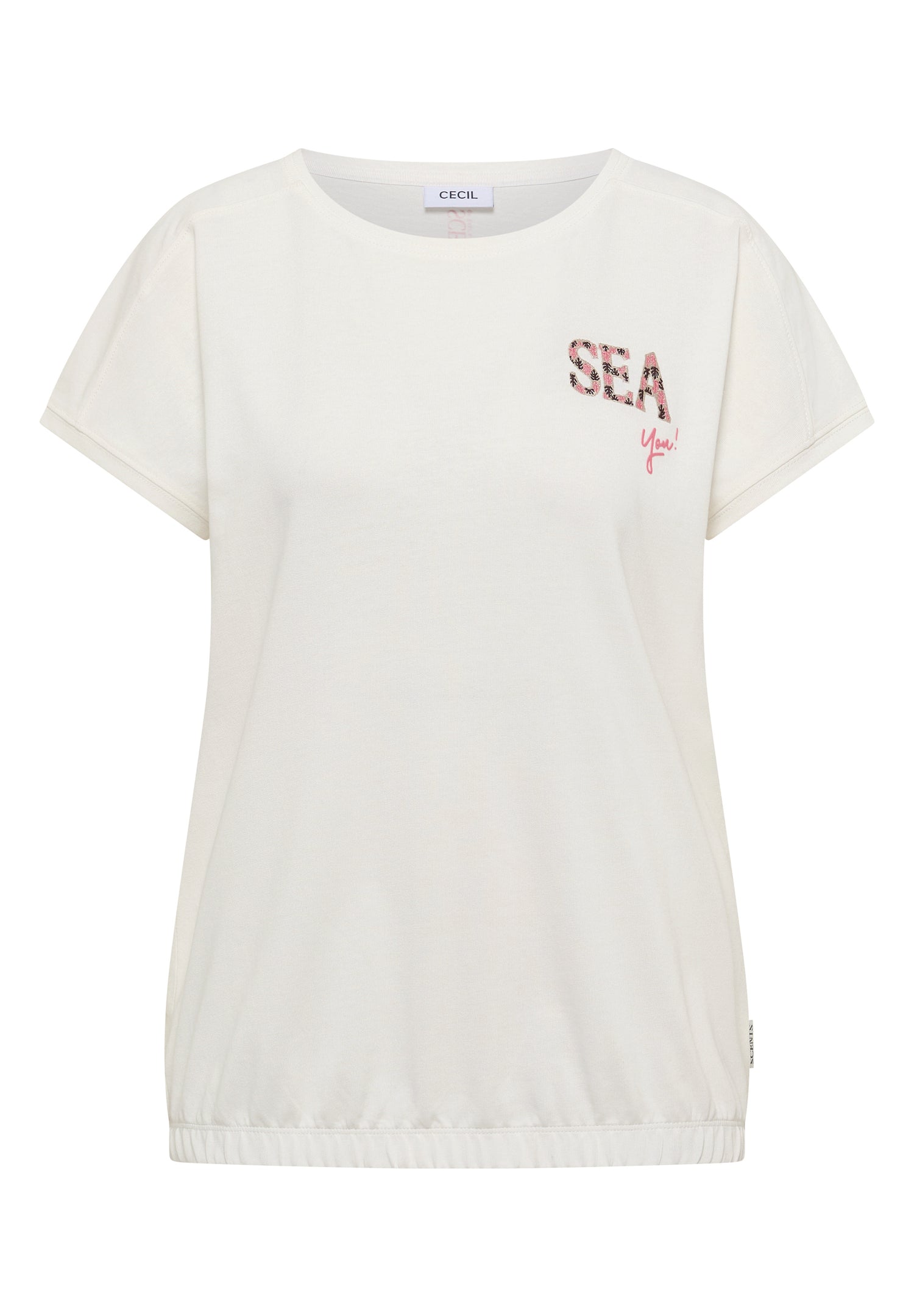 T-Shirt mit Rundhals und Embroidery
