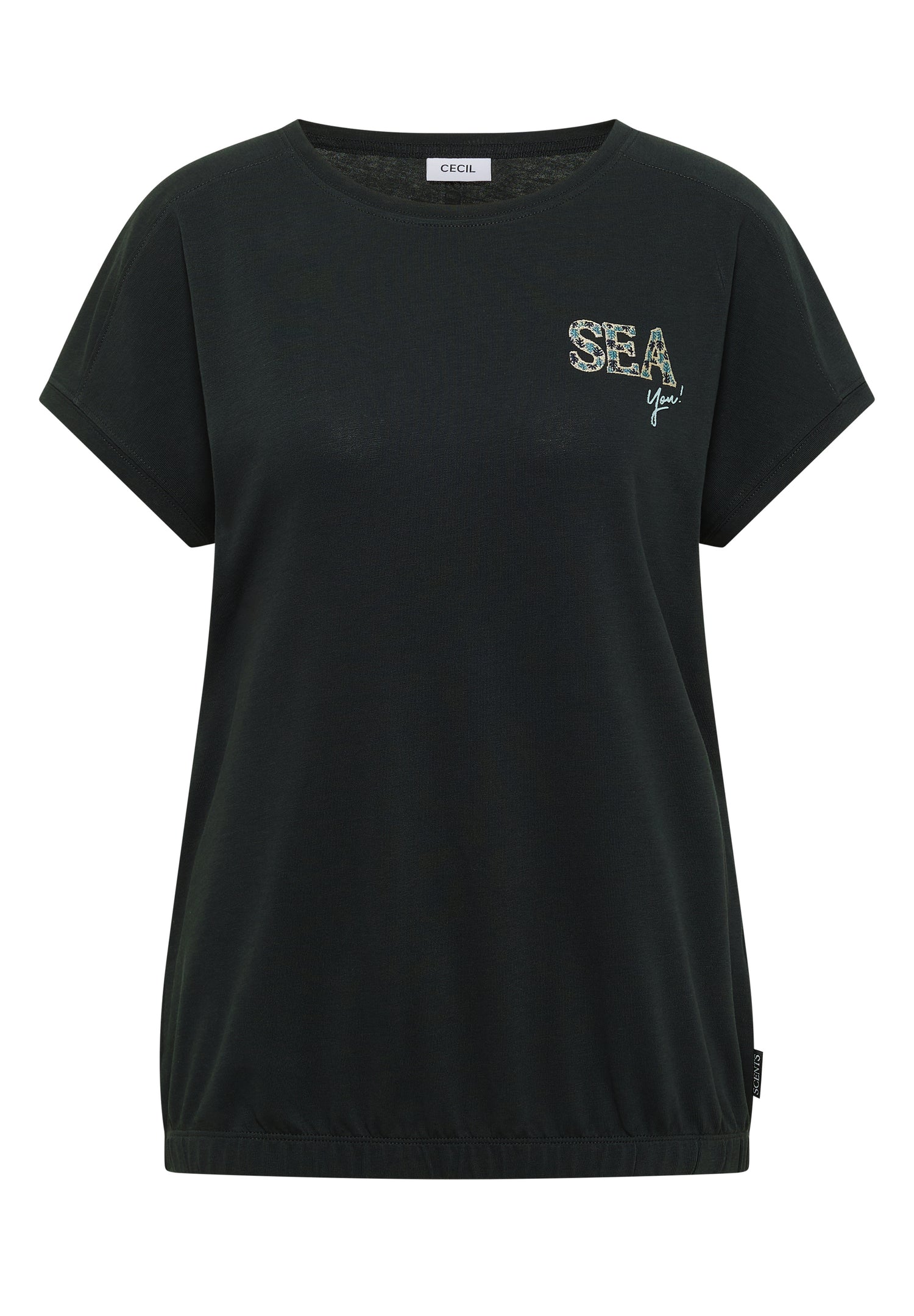 T-Shirt mit Rundhals und Embroidery