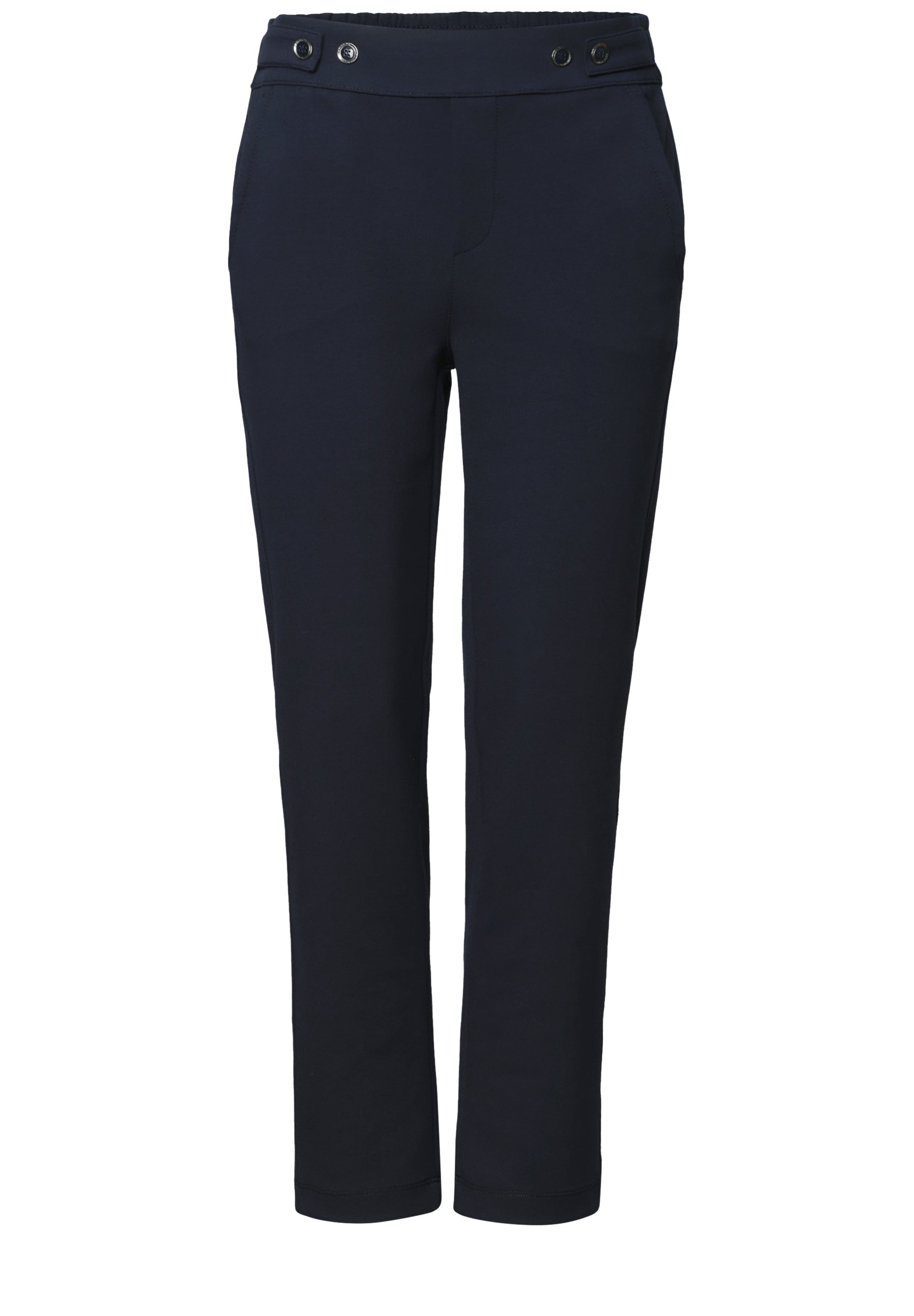 Slim Leg Hose im Loose Fit in Scubaqualität