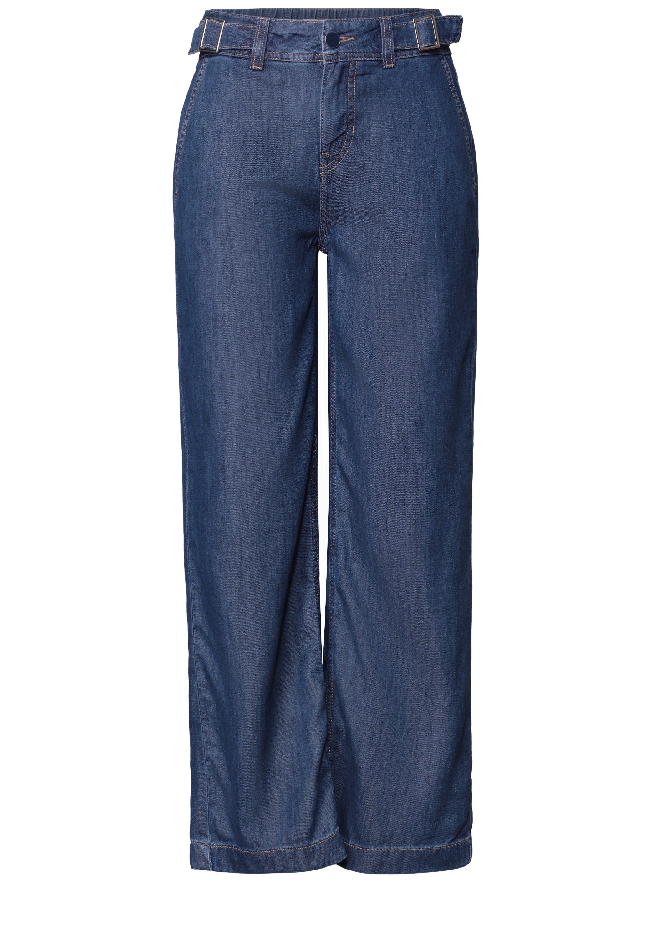 Wide Leg Jeans im Loose Fit mit Comfort Bund