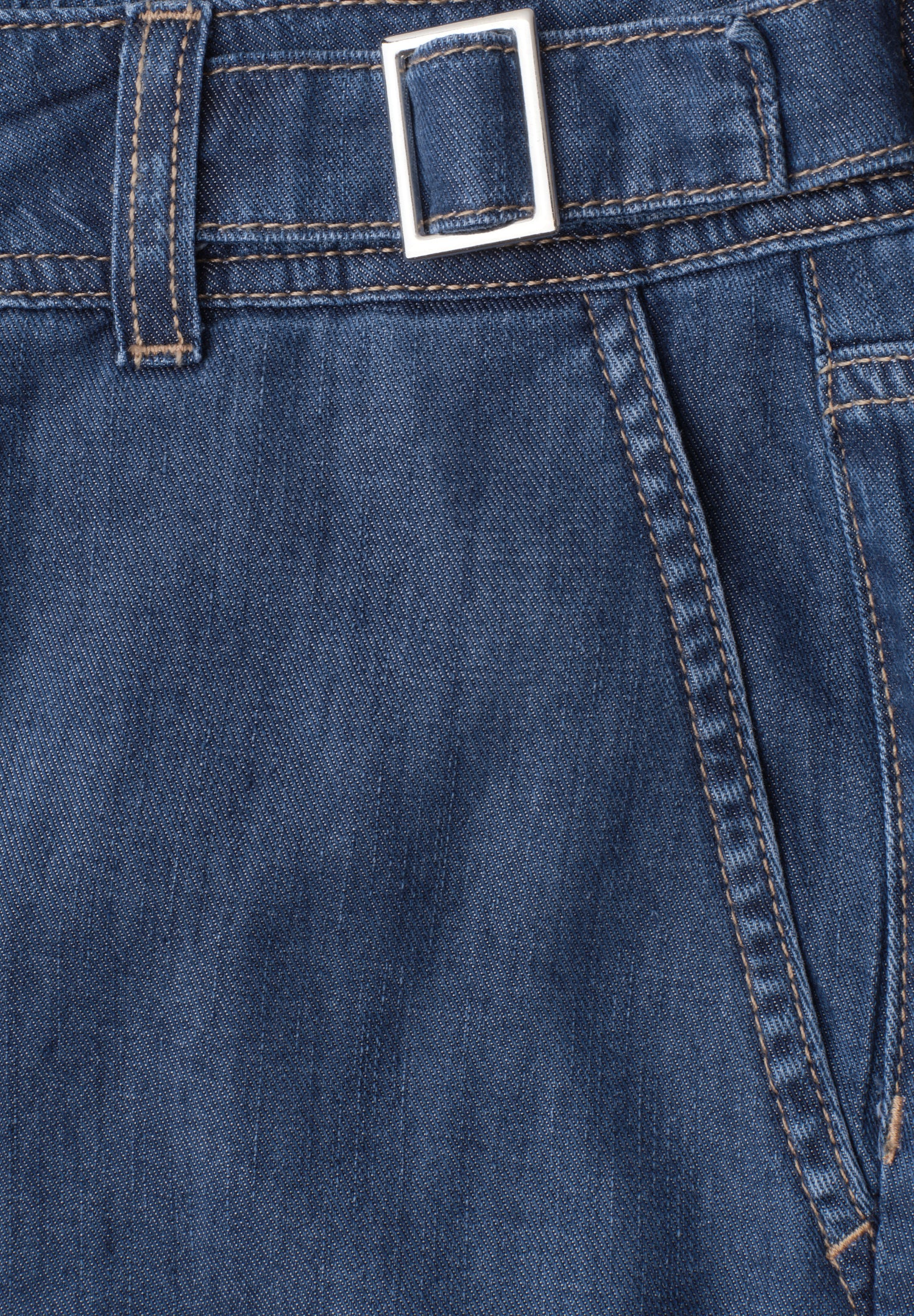 Wide Leg Jeans im Loose Fit mit Comfort Bund
