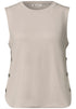 Top mit seitlichen Knopfdetails