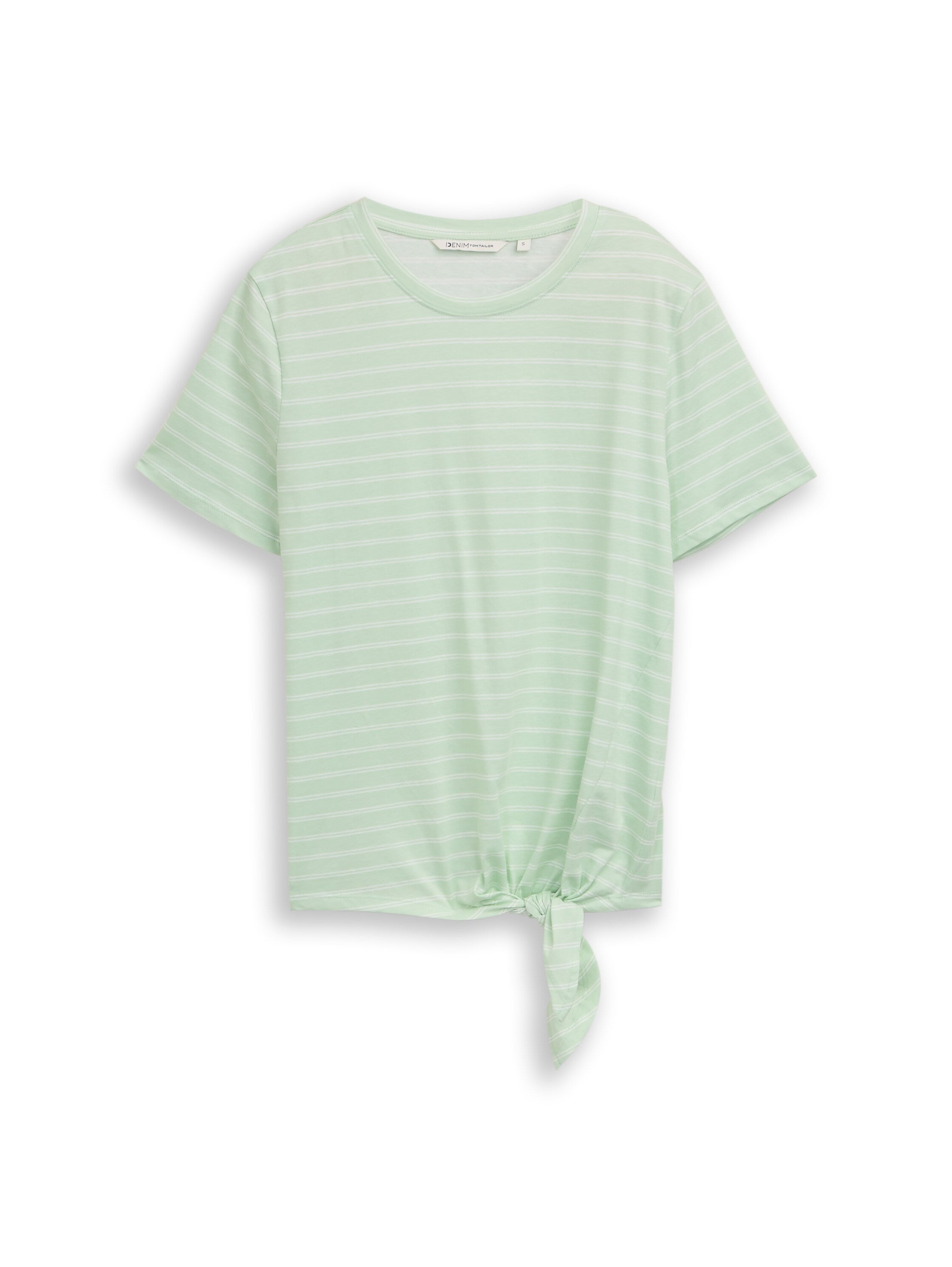 T-Shirt mit Knotendetail