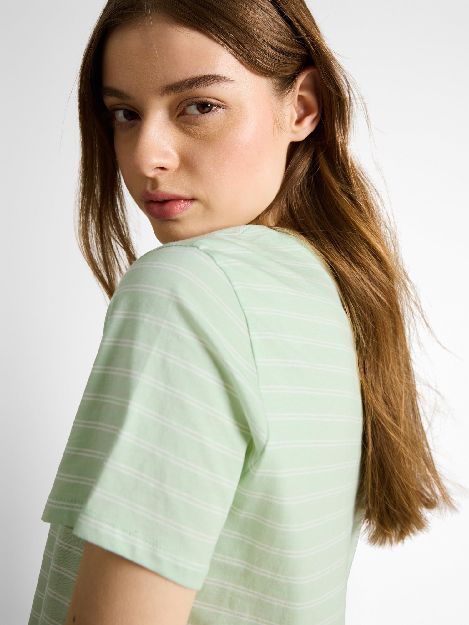 T-Shirt mit Knotendetail
