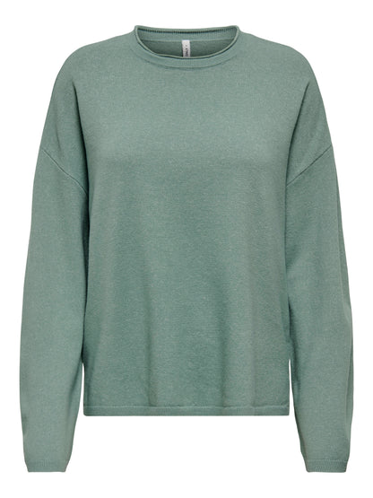 ONLLOYAL AMALIO LS O-NECK KNT NOOS
