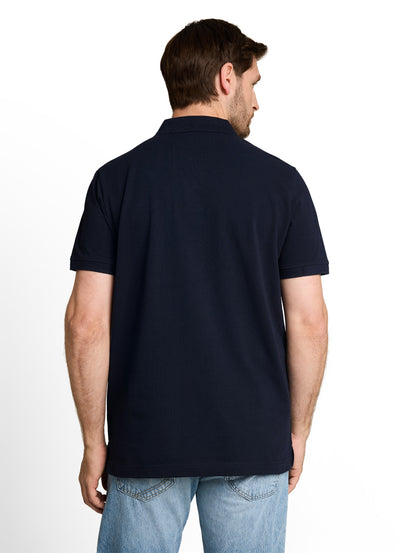 Piqué Poloshirt mit Logo-Stickerei