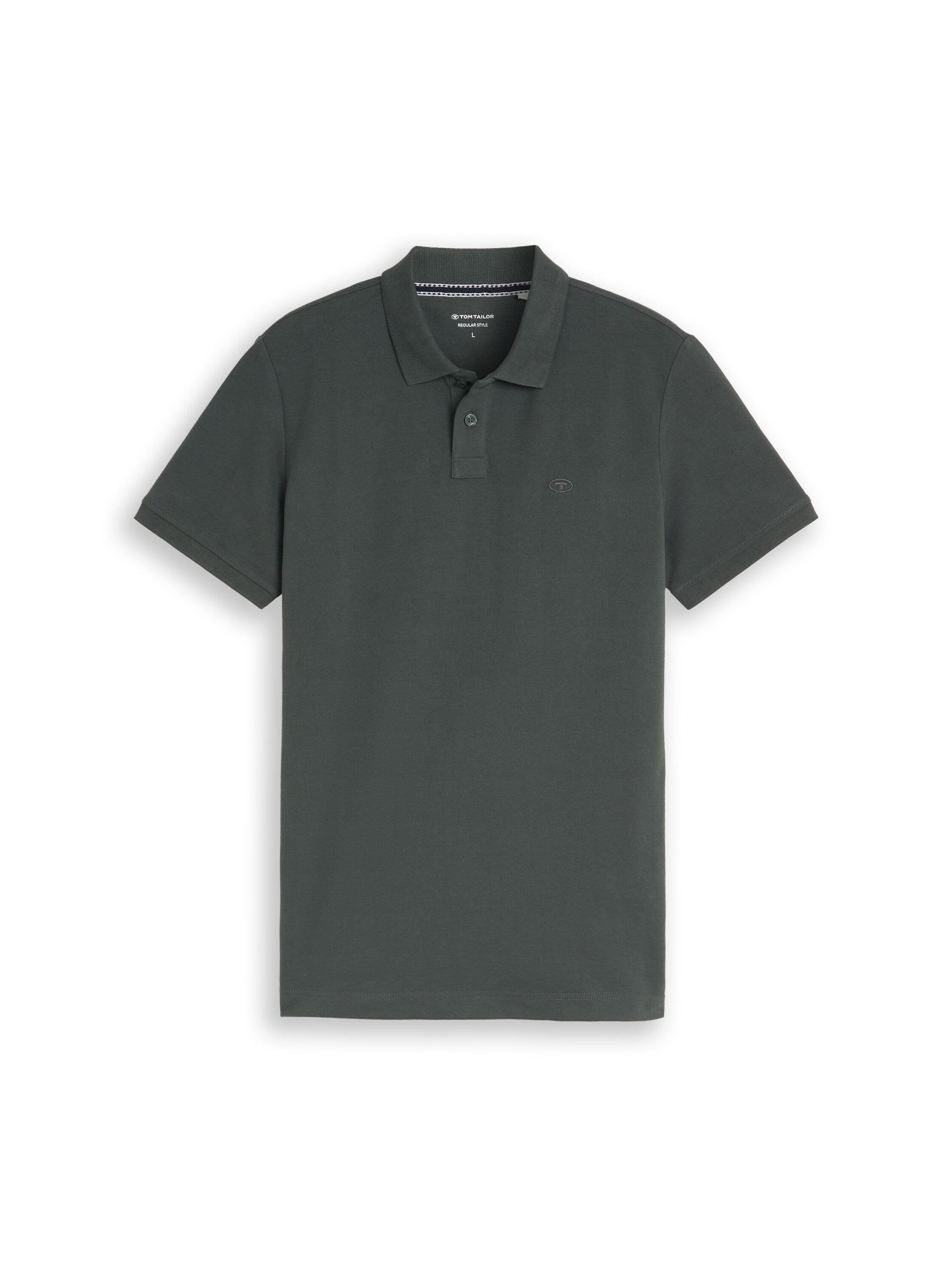 Piqué Poloshirt mit Logo-Stickerei