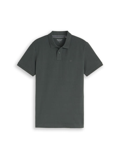 Piqué Poloshirt mit Logo-Stickerei