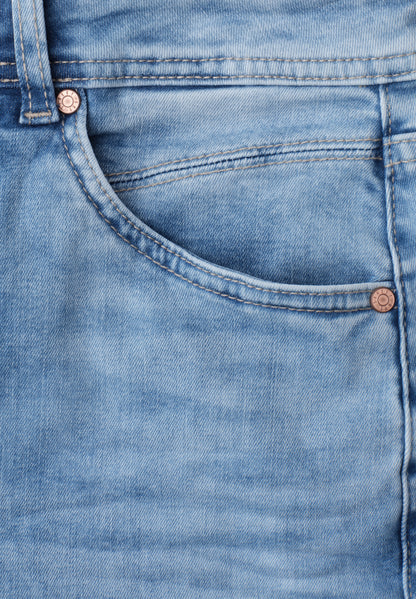 High Waist Barrel Leg Jeans im Loose Fit