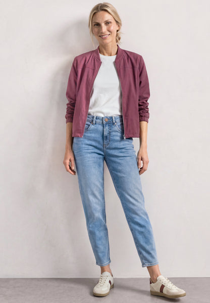 High Waist Barrel Leg Jeans im Loose Fit