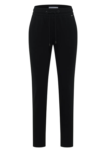 Mid Waist Slim Leg Hose im Casual Fit