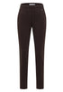 Mid Waist Slim Leg Hose im Casual Fit