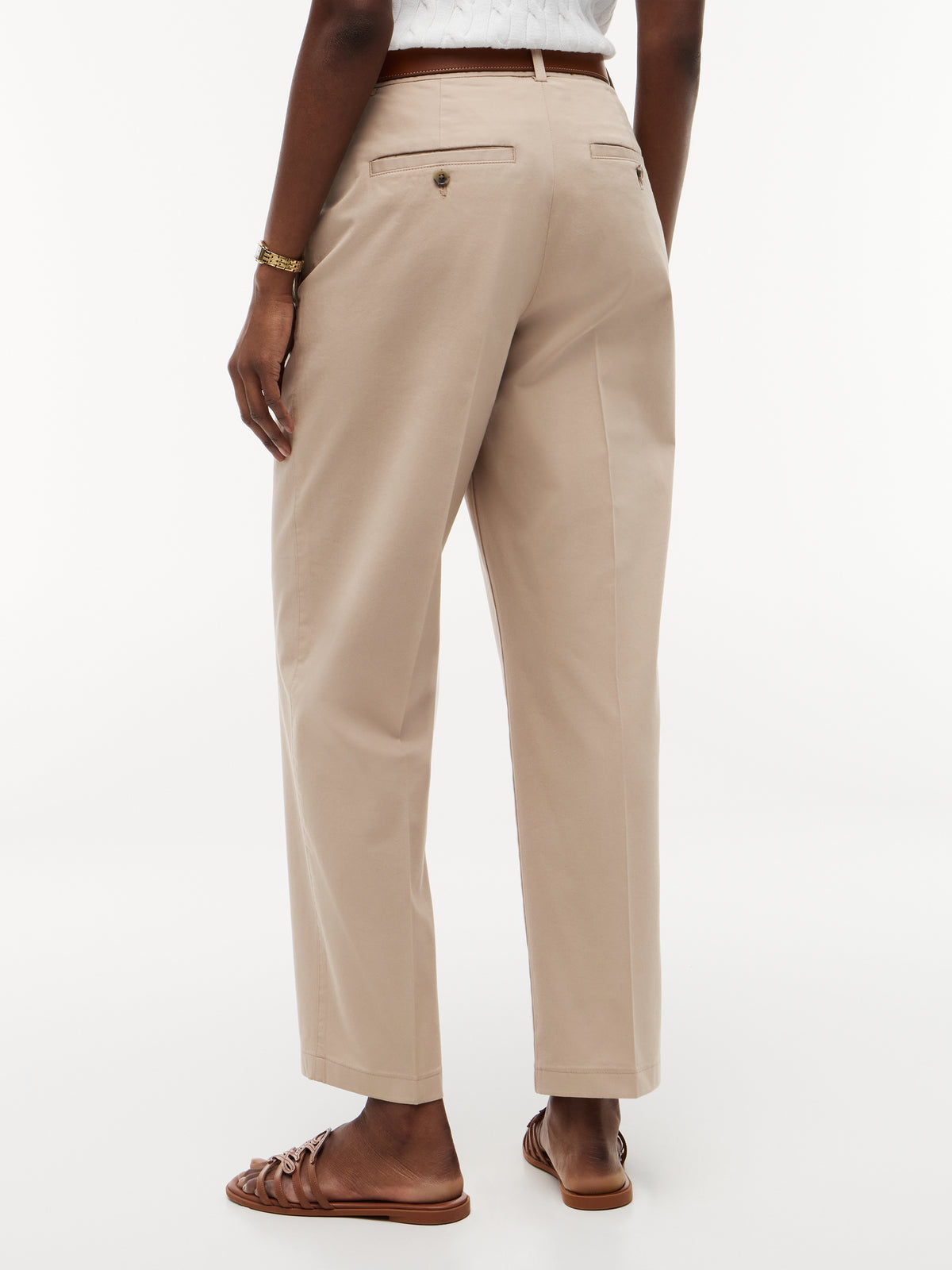 COTTON SLIM STRAIGHT CHINO