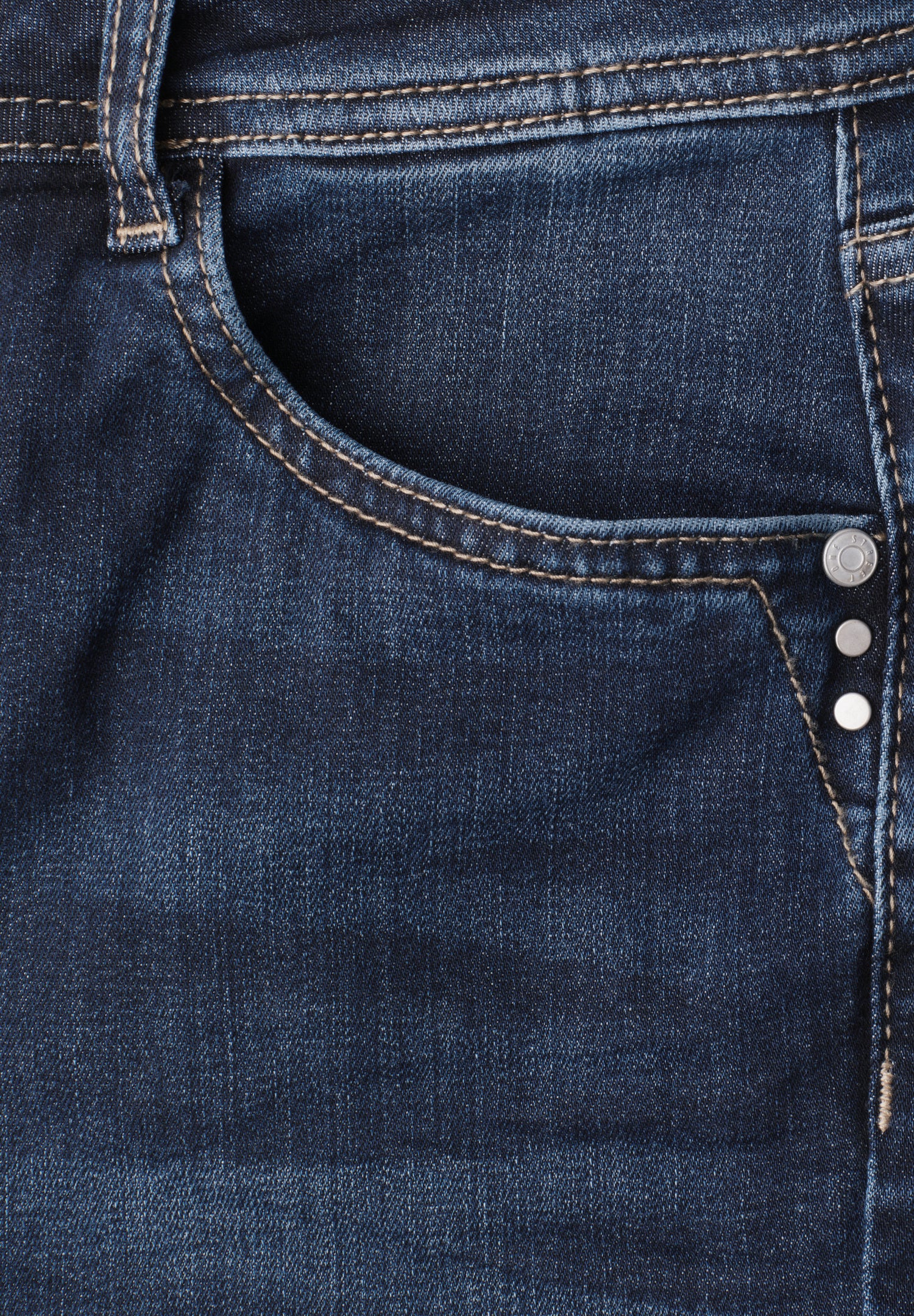 High Waist Bootcut Jeans im Slim Fit