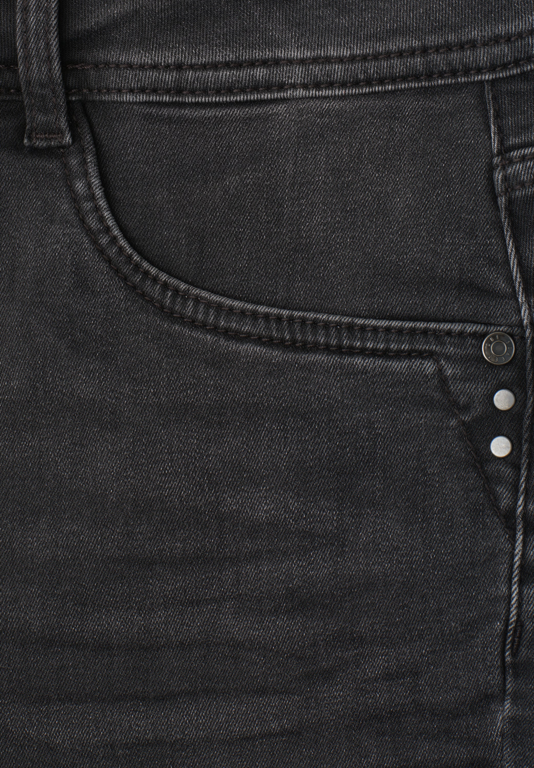 High Waist Bootcut Jeans im Slim Fit