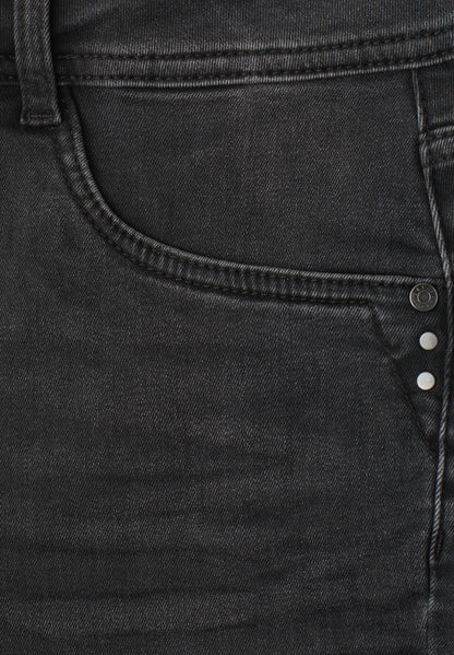 High Waist Bootcut Jeans im Slim Fit