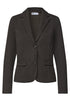 Basic Blazer mit Reverskragen und Dessin