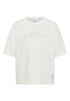 Kurzarm Sweatshirt mit Embroidery