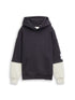 Oversize Hoodie Sweatshirt im 2-in-1-Look