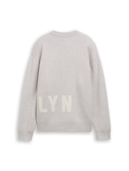 Oversize Jacquard Strickpullover