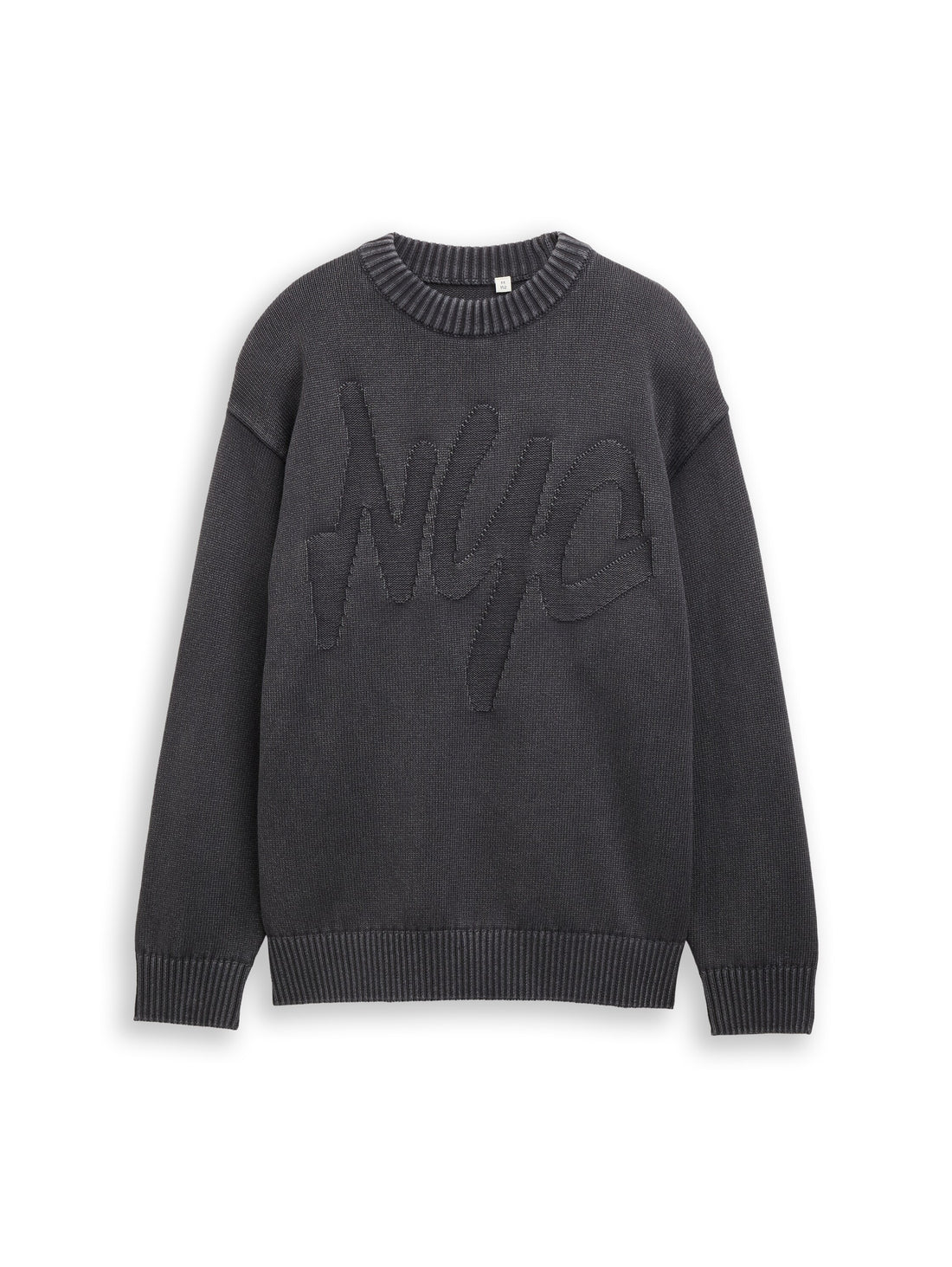 Oversize Strickpullover im Used Look