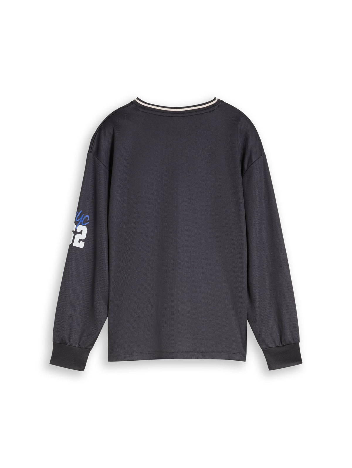 Oversize Trikot Langarmshirt