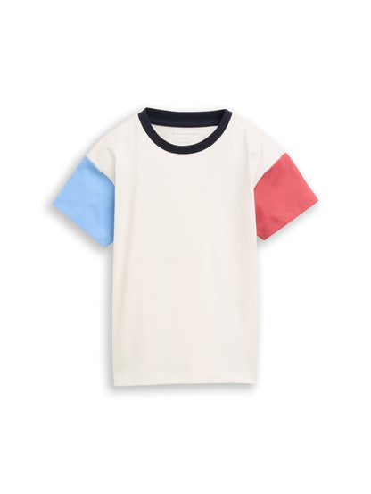 Oversize T-Shirt mit Colour Blocking