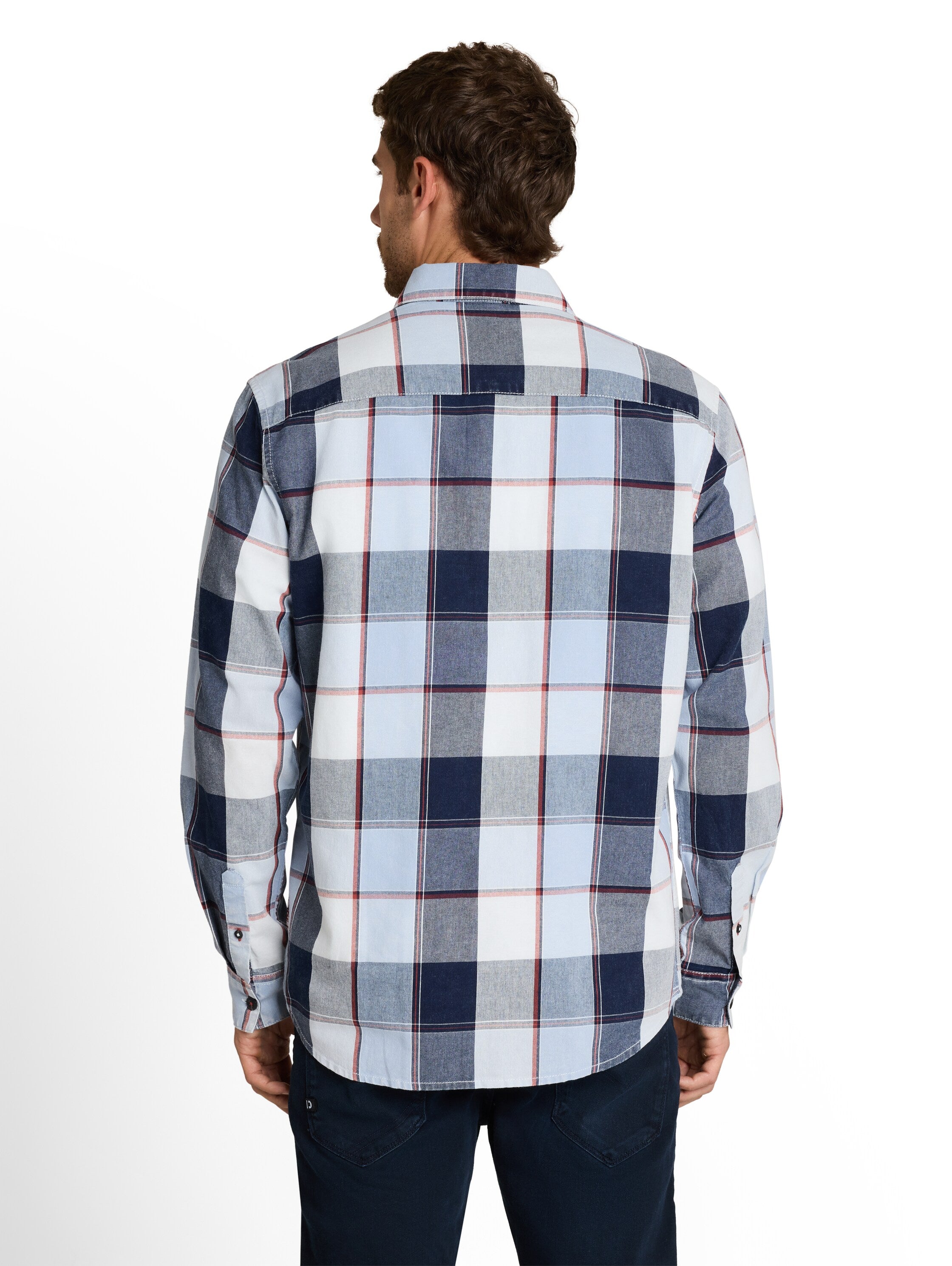 Regular Fit Hemd im Washed-Look